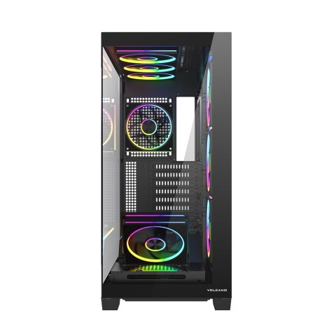 MODECOM MODECOM OBUDOWA VOLCANO STELLAR PLUS ARGB MIDI 8F BLACK