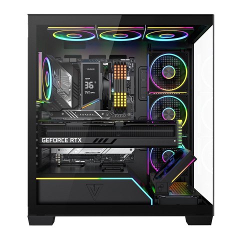 MODECOM MODECOM OBUDOWA VOLCANO STELLAR PLUS ARGB MIDI 8F BLACK