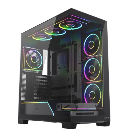 MODECOM MODECOM OBUDOWA VOLCANO STELLAR PLUS ARGB MIDI 8F BLACK
