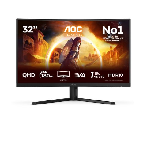 AOC MONITOR AOC LED 31,5" CQ32G4VE Fast VA QHD 180Hz