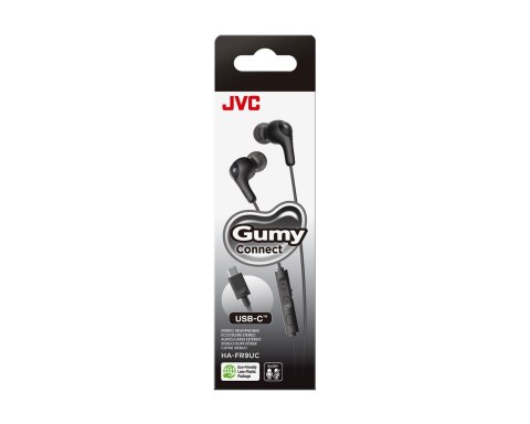 JVC Słuchawki dokanałowe JVC HA-FR9UC USB-C Czarne