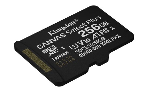 Kingston KINGSTON microSDXC 256GB Canvas Select Plus 3 + ADP