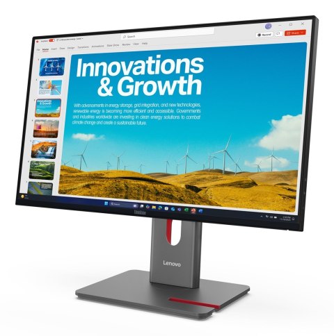 Lenovo Lenovo ThinkVision P24QD-40 23.8"QHD 120Hz 300nits AG USB HDMI DP Eclipse Black