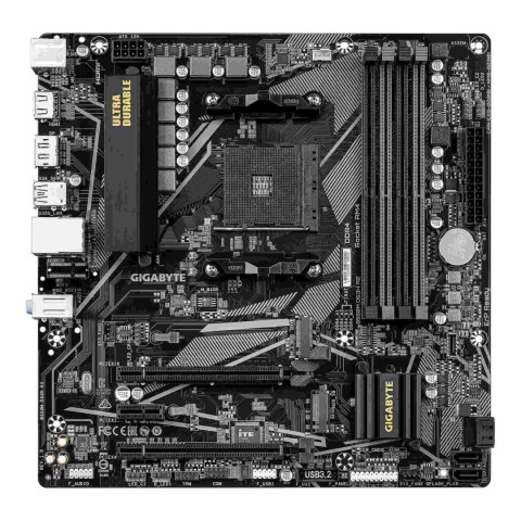 Gigabyte Płyta Gigabyte B550M DS3H R2 /AMD B550/DDR4/SATA3/M.2/USB3.0/PCIe4.0/AM4/mATX