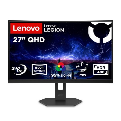 Lenovo Lenovo Legion 27Q-2c 27"QHD 240Hz 400nits HDMI DP Eclipse Black
