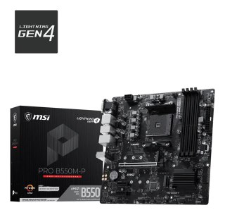 MSI Płyta główna MSI PRO B550M-P WIFI6E