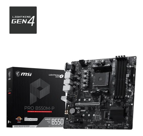 MSI Płyta główna MSI PRO B550M-P WIFI6E