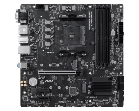 MSI Płyta główna MSI PRO B550M-P WIFI6E