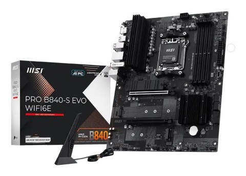 MSI Płyta główna MSI PRO B840-S EVO WIFI6E