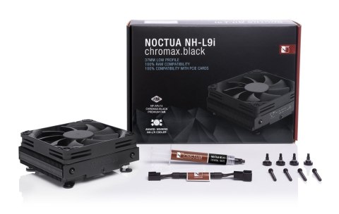Noctua Chłodzenie CPU NOCTUA NH-L9i CH.BK Intel Low Profile