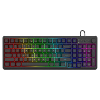 SAVIO SAVIO KLAWIATURA MEMBRANOWA RGB GALAXIS