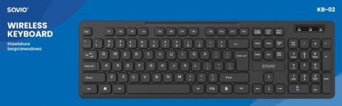 Klawiatura Savio KB-02 (SAVKB-02)