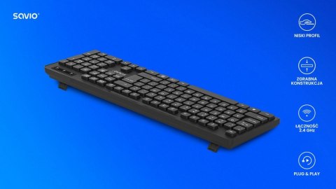 Klawiatura Savio KB-02 (SAVKB-02)