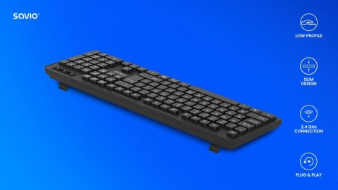 Klawiatura Savio KB-02 (SAVKB-02)