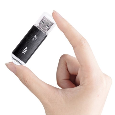 Silicon Power Pendrive Silicon Power Blaze B02 64GB USB 3.1 kolor czarny (SP064GBUF3B02V1K)