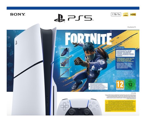 Sony PlayStation 5 Slim + Fortnite Rozkwitający Chaos