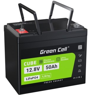 Green Cell Akumulator CUBE LiFePO4 50Ah 12V/12.8V 640Wh