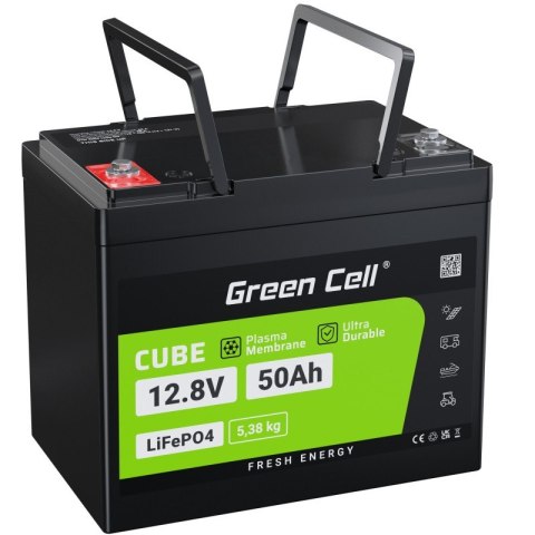 Green Cell Akumulator CUBE LiFePO4 50Ah 12V/12.8V 640Wh