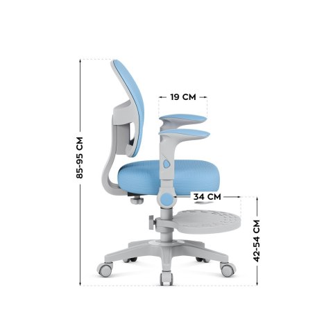 MARK ADLER Fotel obrotowy Junior 5.0 Blue