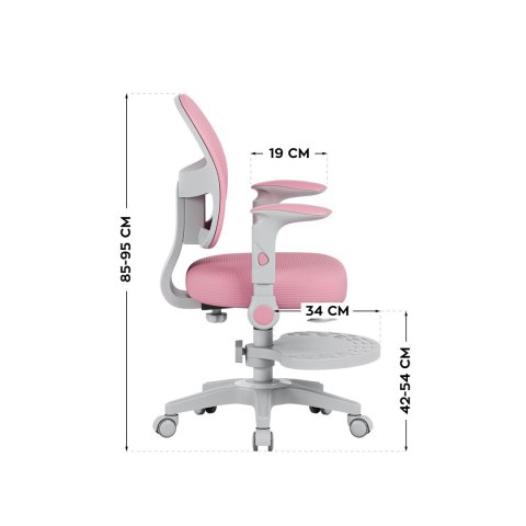 MARK ADLER Fotel obrotowy Junior 5.0 Pink