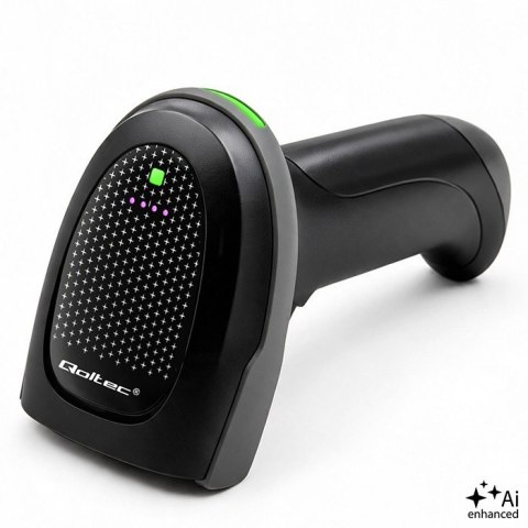 Qoltec Czytnik kodów kreskowych 1D 2D | QR | EAN | USB