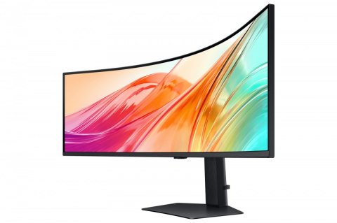 Samsung Monitor 49 cali ViewFinity S95UF VA 5120x1440 DQHD 32:9 2xHDMI 1xDP 1xUSB-C 1xUSB-B 3xUSB-A 5ms 120Hz zakrzywiony głośniki 3YOn-