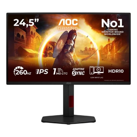 AOC Monitor AOC 24,5" 25G4ZR Fast IPS FHD 240Hz 2xHDMI DP