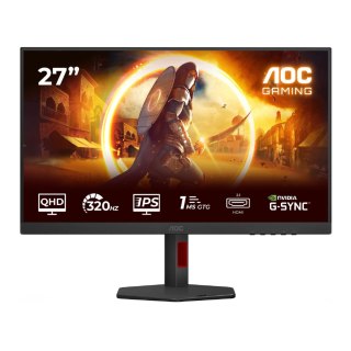 AOC Monitor AOC 27" Q27G4SRU Fast IPS QHD 320Hz 2xHDMI DP HUB głośniki
