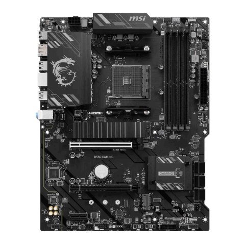 MSI Płyta MSI B550 GAMING /AMD B550/DDR4/SATA3/M.2/USB3.1/PCIe4.0/AM4/ATX