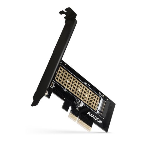AXAGON PCEM2-N Adapter wewnętrzny PCIe x4, 1x M.2 NVMe M-key slot, SP & LP