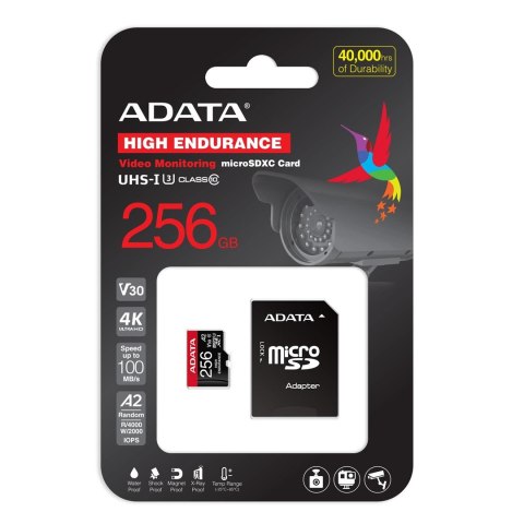 ADATA ADATA MicroSDXC 256 GB Class 10 UHS-I/U3 A2 V30