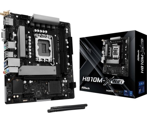 Asrock Płyta główna ASRock H810M-X WIFI