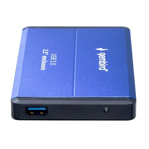 GEMBIRD GEMBIRD OBUDOWA HDD/SSD USB 3.0 2.5" SATA, ALUMINIUM, NIEBIESKA