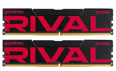 GOODRAM Pamięć DDR5 Rival Charge 64GB (2*32)/6000 CL30