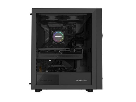 Genesis Obudowa Genesis Diaxid 605F MIDI TOWER USB-C Czarna
