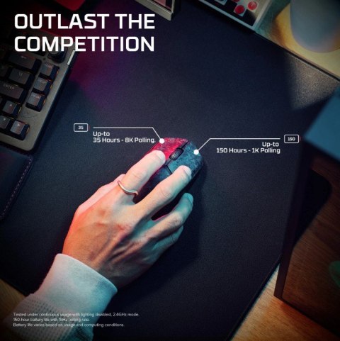 HyperX Mysz gamingowa Pulsefire Haste 3 Pro Wireless - D6GJ3AA