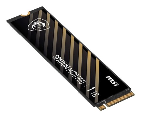 MSI Dysk SSD MSI SPATIUM M470 Pro 1TB PCIe 4.0 NVMe M.2 2280