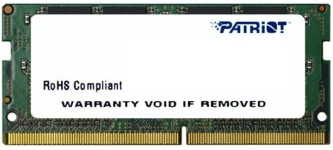 Patriot Memory Pamięć Patriot Memory Signature PSD48G240081S (DDR4 SO-DIMM; 1 x 8 GB; 2400 MHz; CL17)