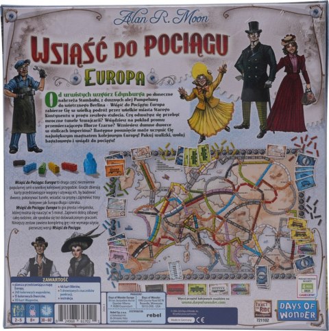 Rebel Gra Wsiąść do Pociągu: Europa