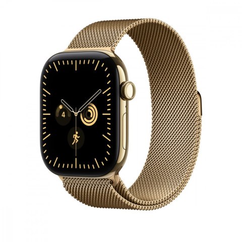 Apple Bransoleta mediolańska w kolorze żywego złota do koperty 46 mm - rozmiar M/L