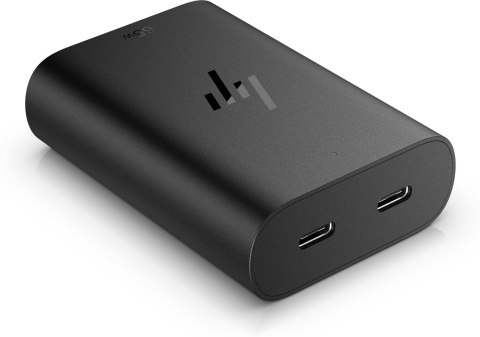 Hewlett-Packard Zasilacz sieciowy HP 65W GaN Laptop Charger 2xUSB-C czarny 600Q7AA
