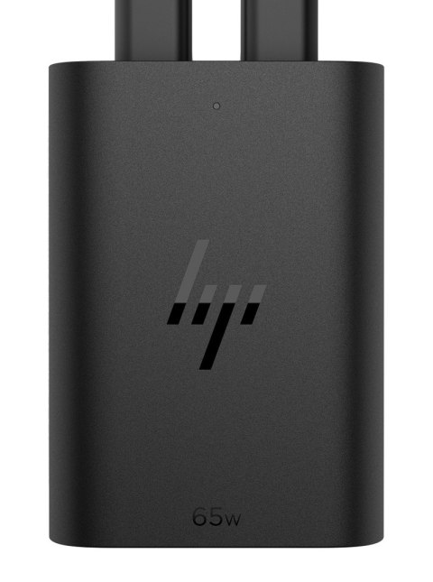 Hewlett-Packard Zasilacz sieciowy HP 65W GaN Laptop Charger 2xUSB-C czarny 600Q7AA