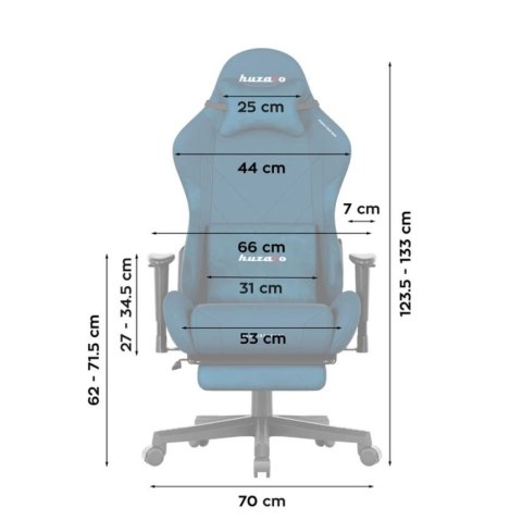 Huzaro Fotel gamingowy Huzaro Force 5.7 Blue