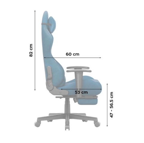 Huzaro Fotel gamingowy Huzaro Force 5.7 Blue