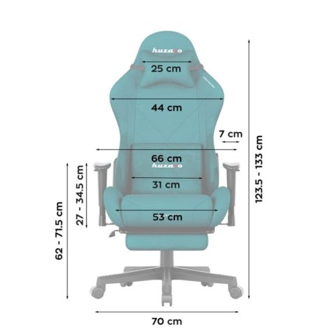 Huzaro Fotel gamingowy Huzaro Force 5.7 Teal