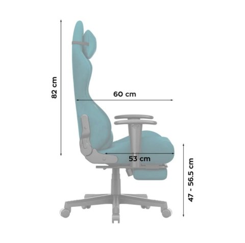 Huzaro Fotel gamingowy Huzaro Force 5.7 Teal