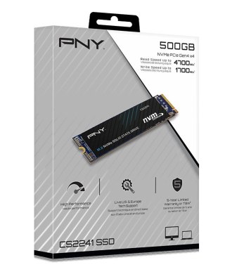PNY Dysk SSD 500GB M.2 2280 CS2241 M280CS2241-500-RB