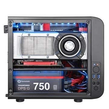 Thermaltake Obudowa Thermaltake Core V1 CA-1B8-00S1WN-00 (Mini ITX; kolor czarny)
