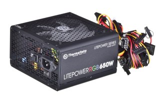 Thermaltake Zasilacz Thermaltake Litepower RGB PS-LTP-0650NHSANE-1 (650 W; Aktywne; 120 mm)