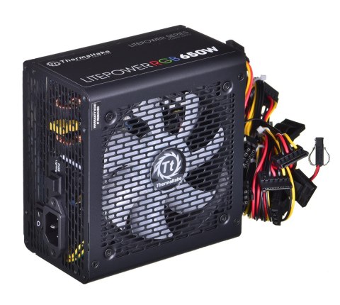 Thermaltake Zasilacz Thermaltake Litepower RGB PS-LTP-0650NHSANE-1 (650 W; Aktywne; 120 mm)